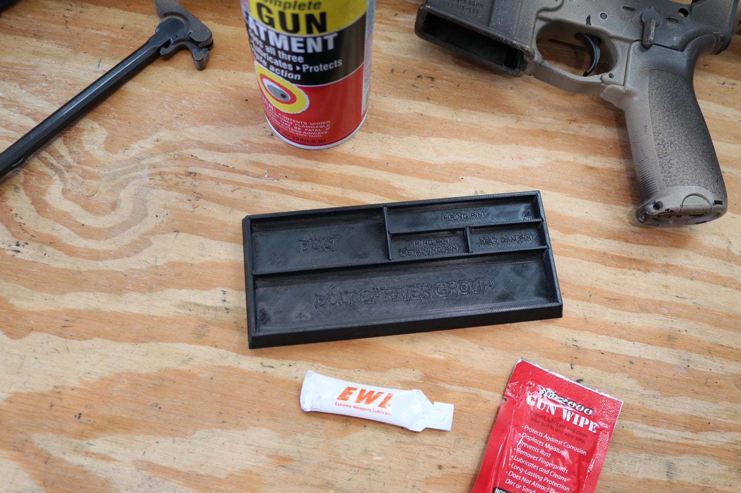 AR BCG Cleaning Tray