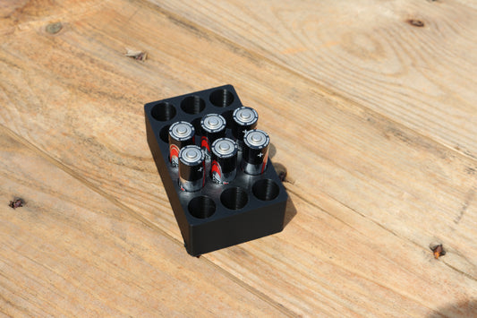 AA Battery Organizer (15 Capacity)
