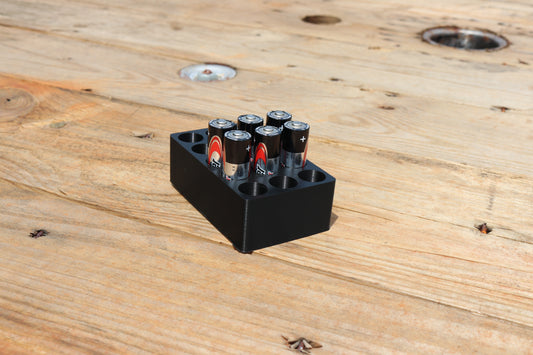 AA Battery Organizer (15 Capacity)