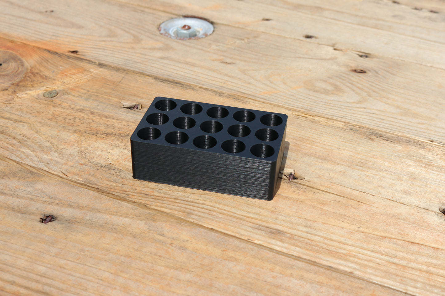 AA Battery Organizer (15 Capacity)